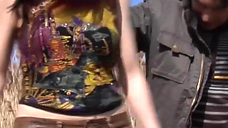 Piss Swallow and Fuck Sweet Girl and Old Man