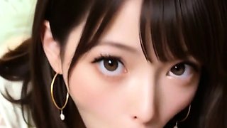 Brunette bar cum facial, schoolgirl blowjobs by fireplace