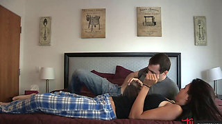 Photographer MILF seduces guest then gets fucked hard on bed