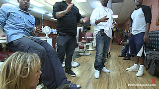 Little Barbershop of Whore: a Shave and a Haircut, Two Tits!