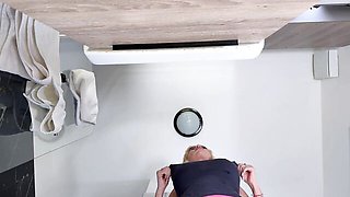 Reality action with sweet bedmate from No Panties TV