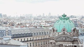 Vice president fucks secretary in the office toilet