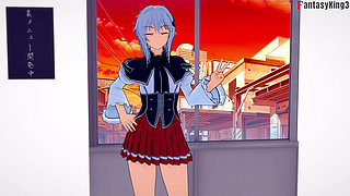 Xenovia betrays Koneko by fucking her boyfriend - DXD NTR Madness Series