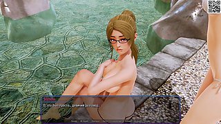 Cu mama la hotel, visual hentai, ass to mouth