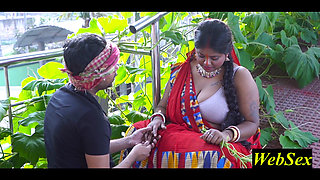 Beautiful Village Girl Hardcore Sex with Day labor Boy