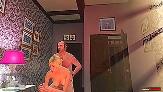 Sugar Stepdaddy Trevor And Tracey Have Sex In Her Room While Homealone - Sugar Daddy And Sugar Baby
