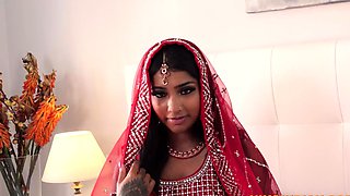 Real Indian Desi Teen Bride fucked in the Ass and Pussy on