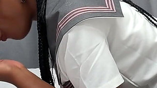 Interracial Shibari Fuck - Ebony College Girl Can't Close Her Legs Anymore
