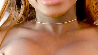 Provocative Kinsley Karter and Green Eyes's ebony scene