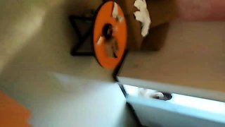 Small titted teen amateur loves riding a big cock on couch