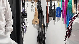 Teachers Dirty Slut Gets Double Domination Part 2