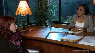 Yasmine De Leons Hentai Hotel Gangbang in Femdom Bondage