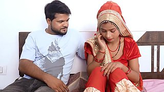 Shy Indian bride explores dark sensual pleasures in intimate moments