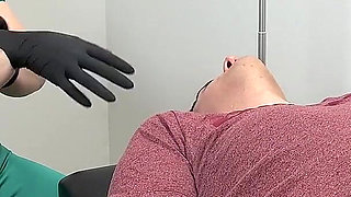Nurse Bunny Checks Dr. Canada's Teeth Multi Angle