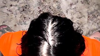 Warning Fantastic blonde big cock blowjob and cumshot