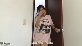 Emma Vict: Hot White Latina Stepsister Blowjob & Rough Sex - Spanish Porno HD