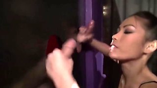 sa premiere fois dans un gang bang hard