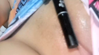 Wet home masturbation. Watch movies