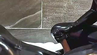 Double Dildo Fun, Part 2 - Alex Latex
