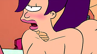 Dark-Haired Mutant MILF Fucks Hard With Awkward Redhead Guy - Intense Cartoon Sex And Final Creampie!