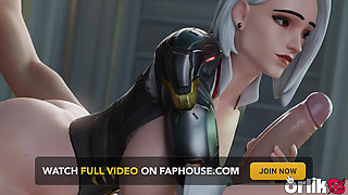 Ashe & D.va From Overwatch - 3D Animation