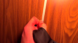 Gorgeous English-speaking Blonde Fucked Food Delivery Man