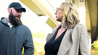Busty Teacher, I Fucked Her In The Car