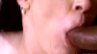 Brunette Beauty Takes New Lover
