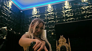 Sheela Sinner Long Nails Oiled Body Tickling Bondage on the Rack Part 2