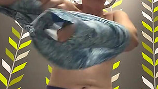 Naked Pissing and Cheeky Little Butthole Flash in Public Toilets