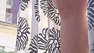 Hot Sun in the Garden Minimal Bikini, Camouflage Sandals and the Desire to Be Looked at