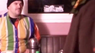 Fat craftsman gets fucked and cums by bbw mature