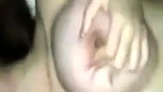 Korean Amateur with Big Tits in an Interracial Video