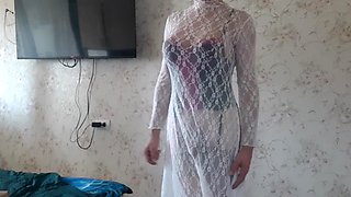 Kristino4ka24 Femboy Sheer Dress