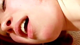 Horny skinny ginger teen gets fucked by guys after tinder meeting