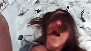 Wife at Home Cheats on Her Husband with His Best Friend. Real