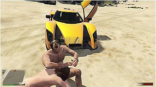 Cheats Her Husband With Trevor In The Beach Part 2! Blowjob And Anal Sex!