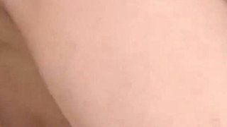 Brunette likes cumshot on her pussy