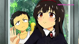 Hot Day Leads to Passionate Virgin Sex at the Phone Booth