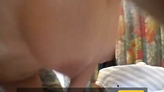 Threesome with Old Man and 4 Horny Tits