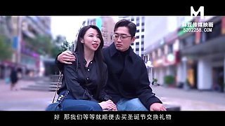 [ModelMedia] Chinese Christmas Swingers: Sexy Stilettos & Wonderful Play