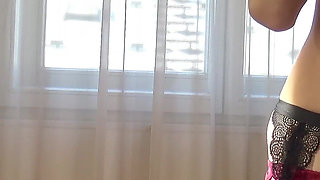 German Scout - Skinny Small Tits Teen Ashley Ocean Talk to First Porn Casting Fuck