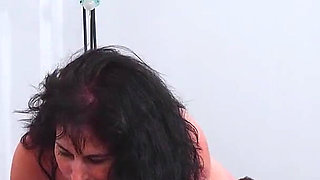 Busty Sexy MILF Teaches Hardcore Sex. Emmita Smiles, the Slutty Mommy of Fakings