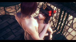 Genshin Impact Hentai - Hu Tao Boobjob and Anal with Creampie Uncensored - Japanese Asian Manga Anime Film Game Porn