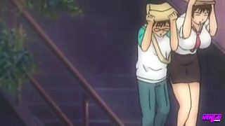 HENTAI PROS - Nerdy Wataru's Titty Fantasy Turns Real With Busty Stepsisters Tomoka And Fumie's Naughty Rivalry