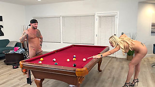Strip Pool Turns Sexual with Hubby's Friend