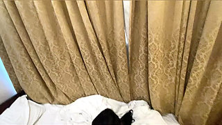 Romantic Sex in a Hotel While Her Husband Is Away