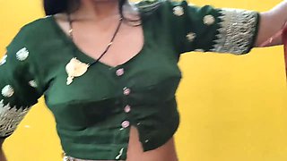 I first time My hot wife face fucking in Indian village