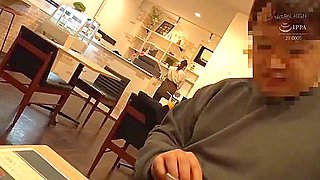 On the train, he is touched, fingered, and made to masturbate until he ejaculates.