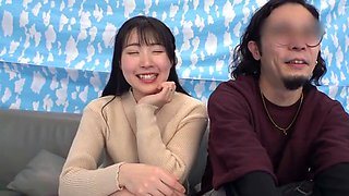 Hot amateur Asian GF toys sucks and fucks